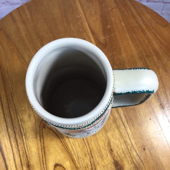 Vintage Budweiser 1996 Holiday Stein “American Homestead” Ceramic Stein - Picture 6 of 7